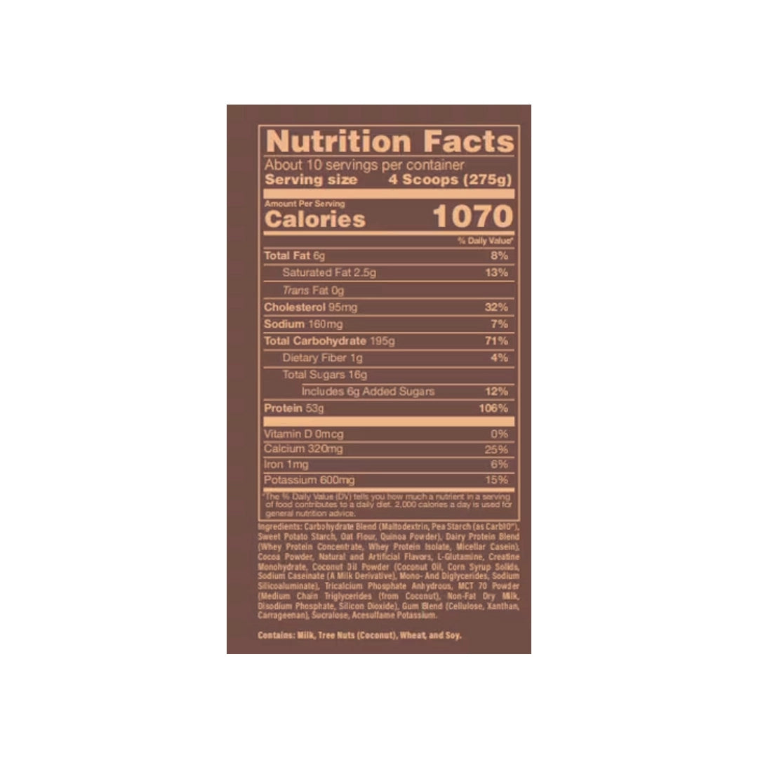 BUM MASS GAINER 12LBS