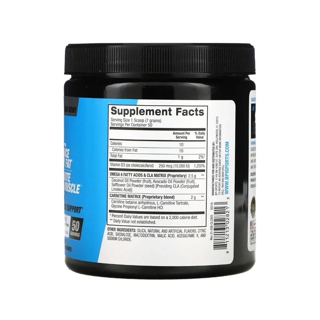 BPI Sports CLA+Carnitine | 50 Servings