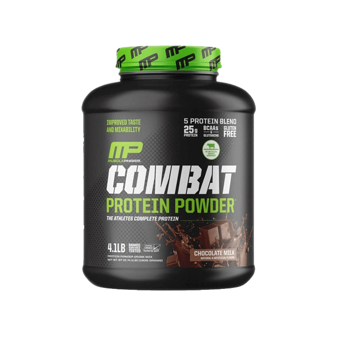 Buy MusclePharm Combat Protein Powder 4.1 Lb in Pakistan from Nutrojenix – lean muscle and recovery protein supplement
