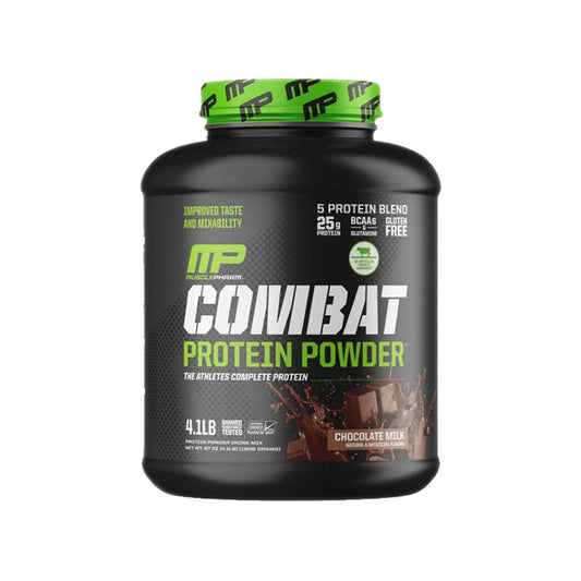 Buy MusclePharm Combat Protein Powder 4.1 Lb in Pakistan from Nutrojenix – lean muscle and recovery protein supplement