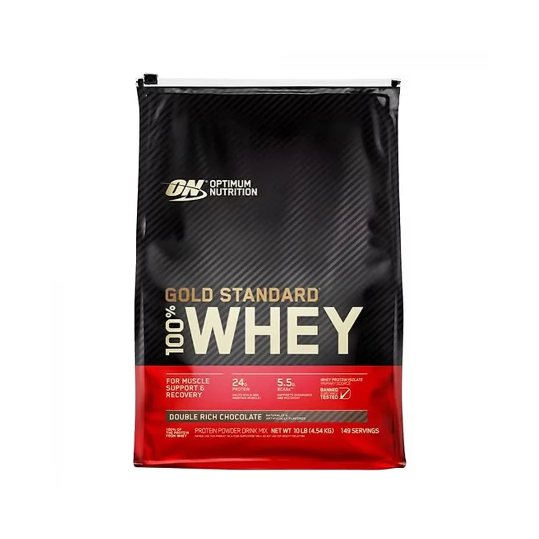 Optimum Nutrition Gold Standard Whey 10LB Double Rich Chocolate in Pakistan