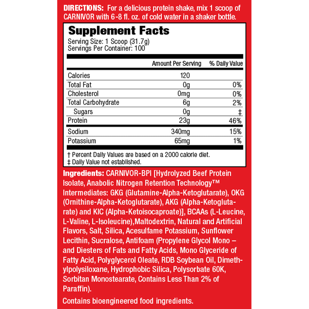 Red Rex Big Ramy Beef Protein Isolate | 60 Servings
