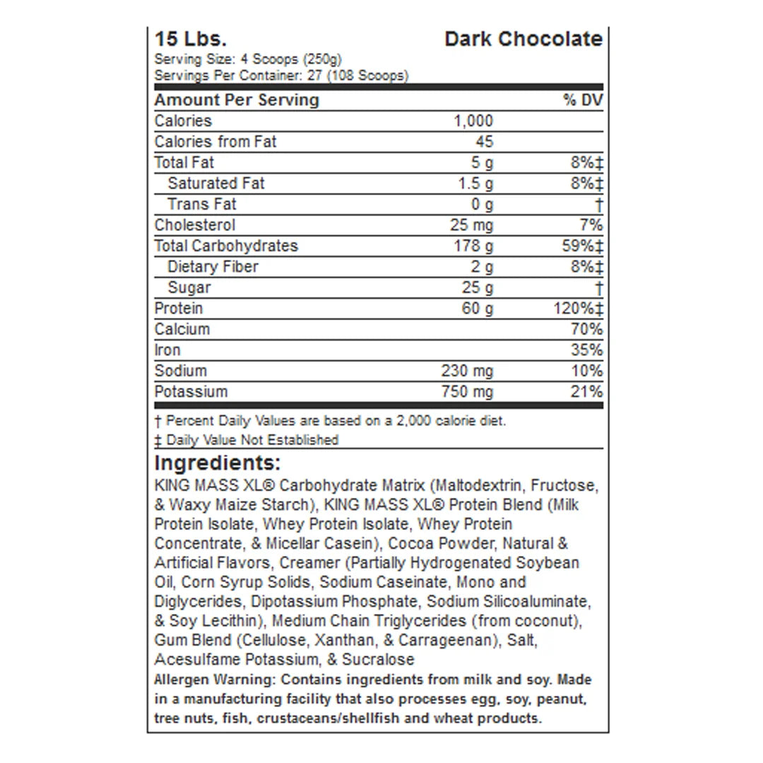 Ronnie Coleman King Mass XL 15 Lbs