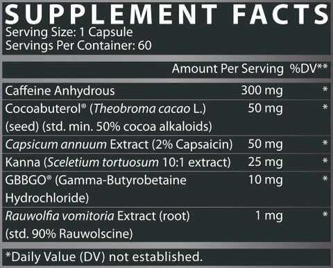 Nutrex Lipo6 Hardcore | 60 Servings