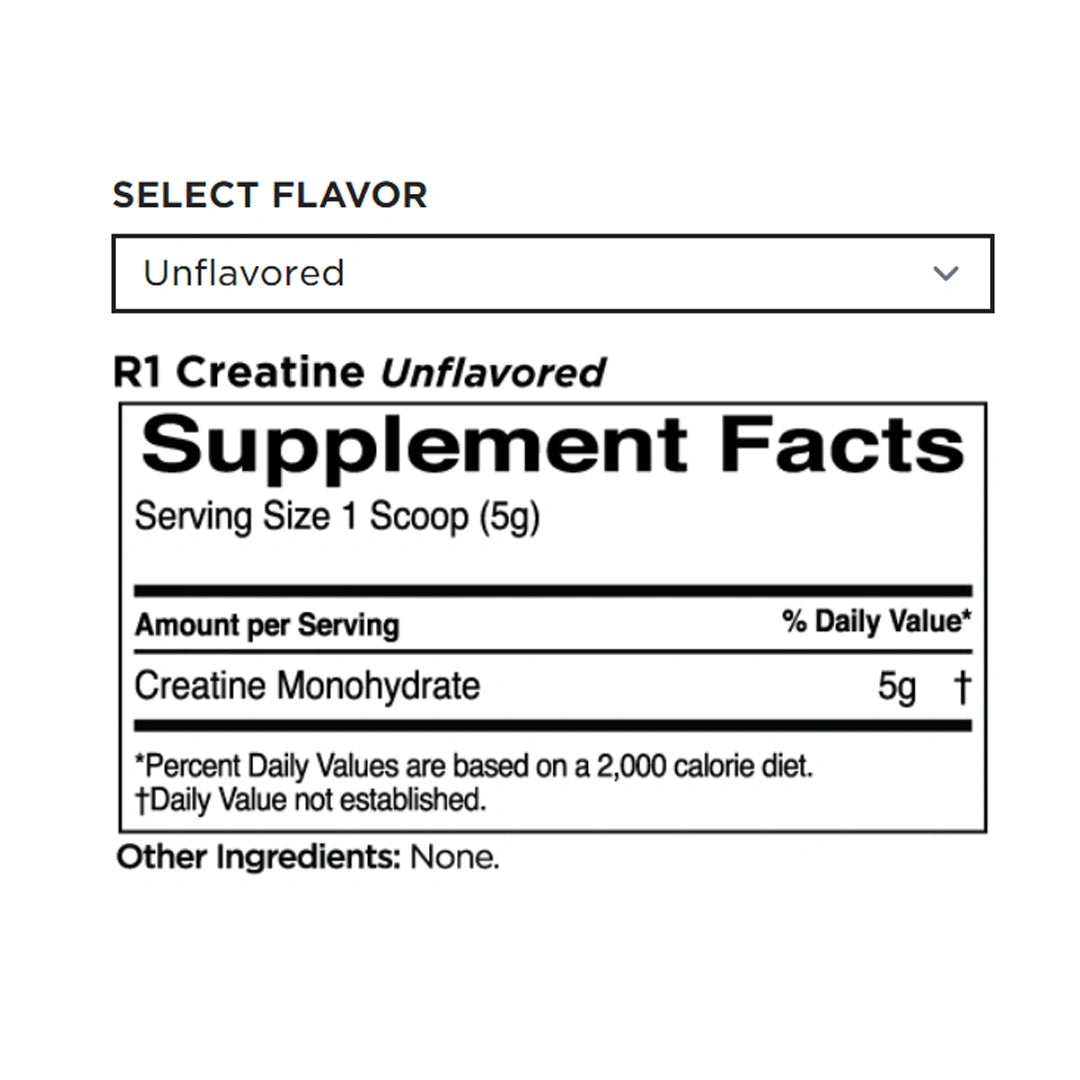 Rule 1 Creatine 75 servings