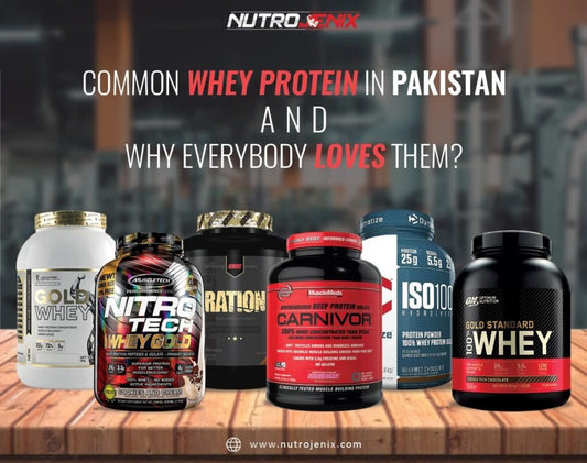 Common Whey Protein In Pakistan And Whey Everybody Loves Them?