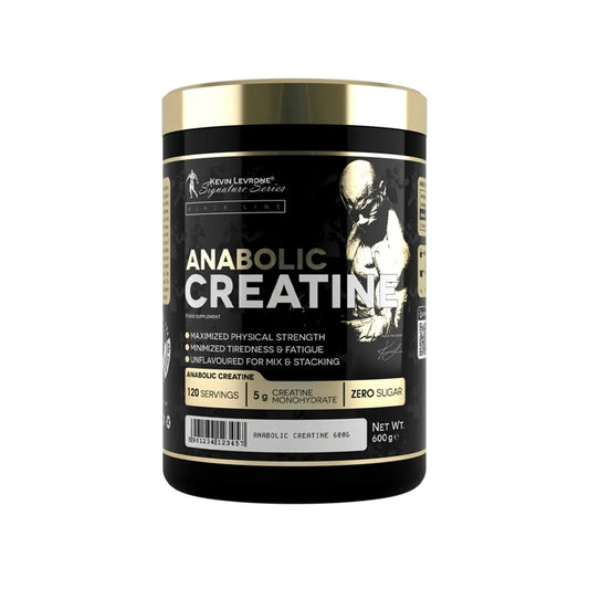 Kevin Levrone Anabolic Creatine supplement container on a white background