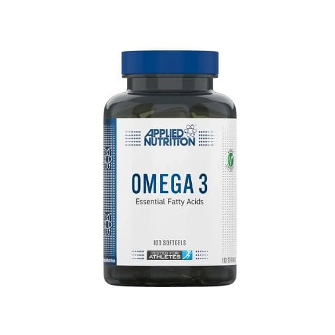 Applied Nutrition Omega-3 100 Softgels fish oil supplement