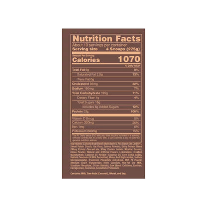 BUM MASS GAINER 12LBS