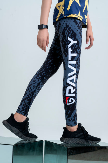 HIGH WAISTED PRINTED LEGGINGS