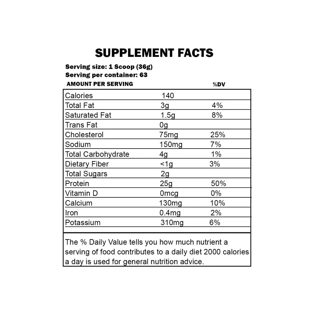 Nutrition and supplement facts of Dymatize Elite 100% Whey Protein 5 Lbs available at Nutrojenix.com