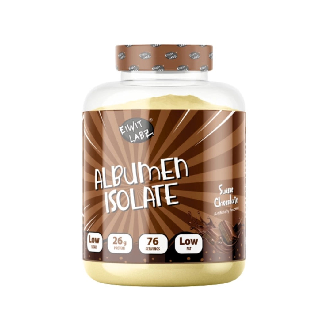 Eiwit Labz Albumen 100% Whey Protein Isolate 5lbs premium whey protein supplement in Pakistan