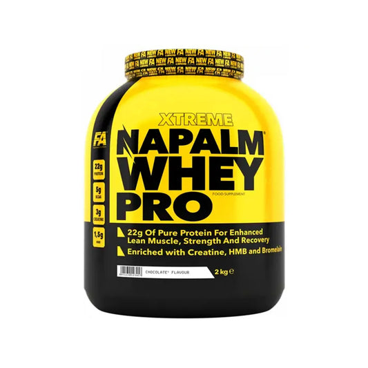 FA Napalm Whey Pro 2kg whey protein supplement in Pakistan