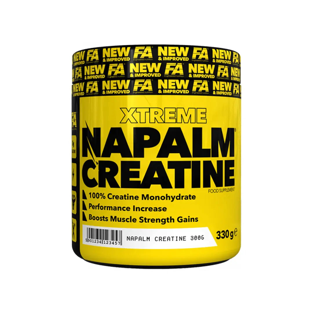 FA Xtreme Napalm Creatine 330g strength and performance supplement