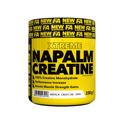 FA Xtreme Napalm Creatine 330g strength and performance supplement