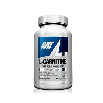 GAT Sport L-Carnitine | Free Form Amino Acid | 60 Capsules