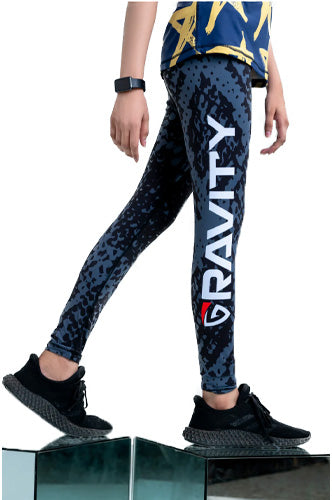 HIGH WAISTED PRINTED LEGGINGS