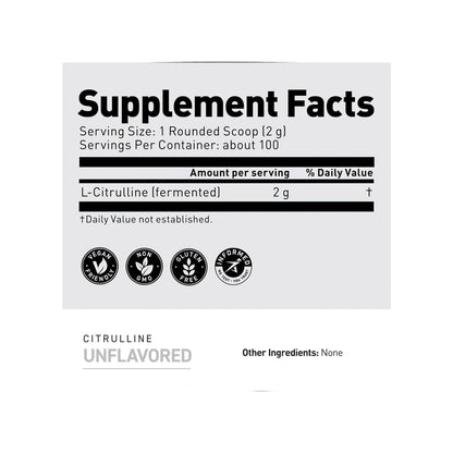 Kaged Citrulline Unflavored 100 Servings