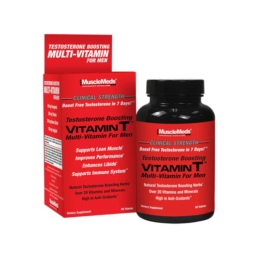 Musclemeds Vitamin T, Multivitamin For Men | 90 Tablets