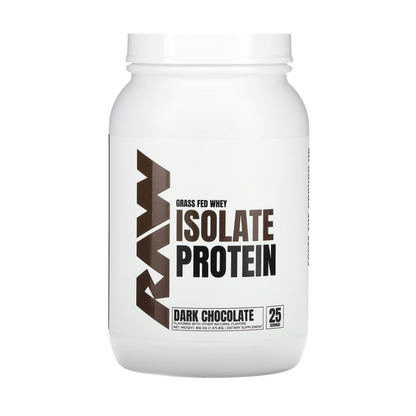 Raw Isolate Protein Pakistan 25 servings by Raw Nutrition for muscle recovery and daily protein intake