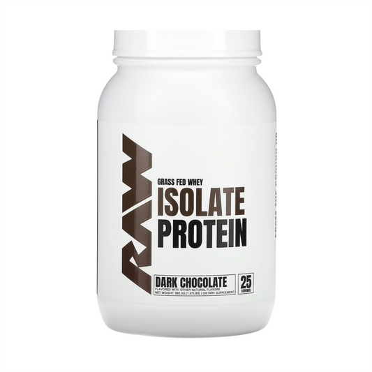 Raw Isolate Protein Pakistan 25 servings by Raw Nutrition for muscle recovery and daily protein intake