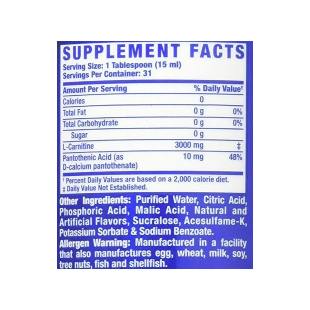 Ronnie Coleman L Carnitine Liquid XS 3000mg