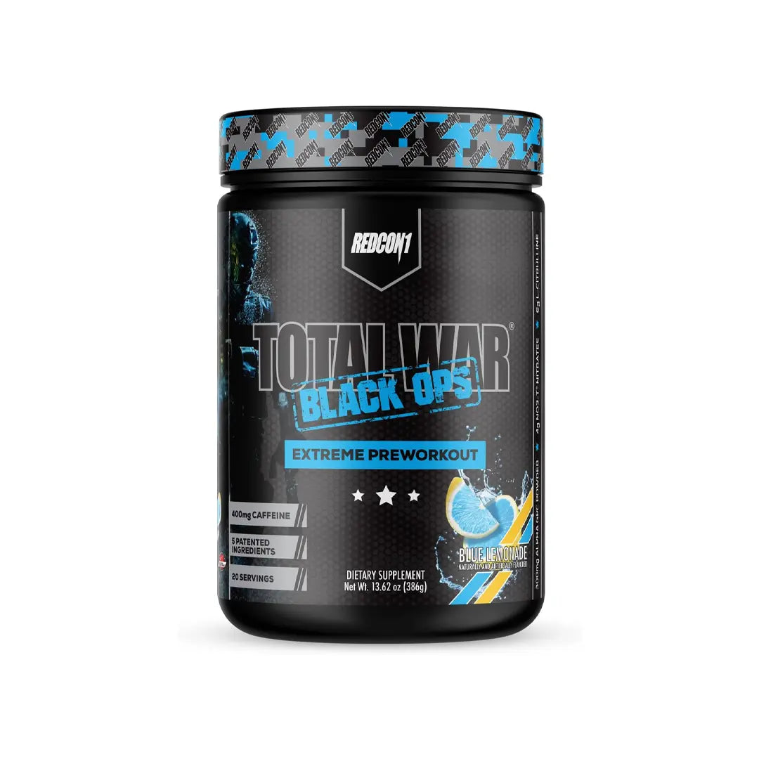 Redcon1 Total War Black Ops extreme pre workout