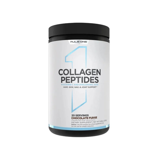 Rule 1 Collagen Peptides | Chocolate Fudge | 20 Servings
