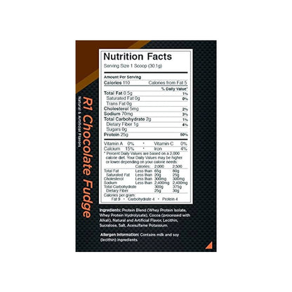 Rule 1 R1 Whey Protein Isolate 2lbs