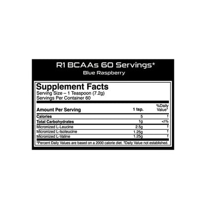 Rule 1 BCAA 60 Servings