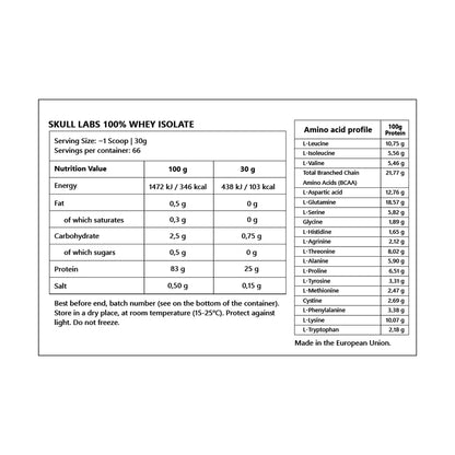 Skullab Executioner Isolate Whey Protein 2kg