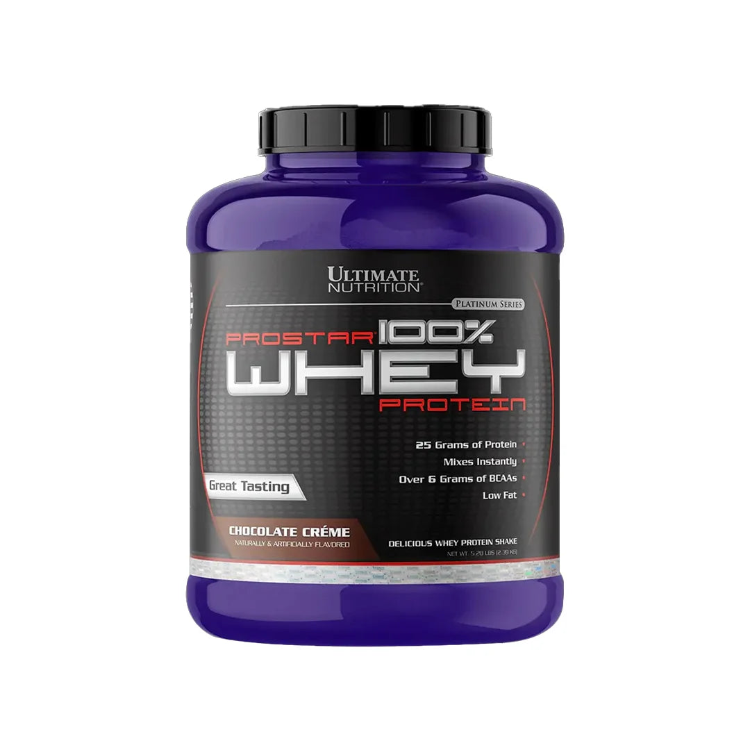 Buy Ultimate Nutrition Prostar 100% Whey Protein 5.28 Lbs supplement at Nutrojenix.com online in Pakistan