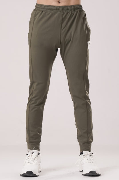 Charcoal Fitted Bottom-Olive