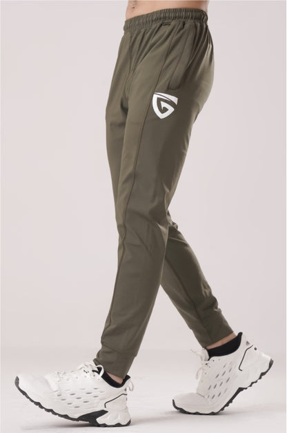 Charcoal Fitted Bottom-Olive