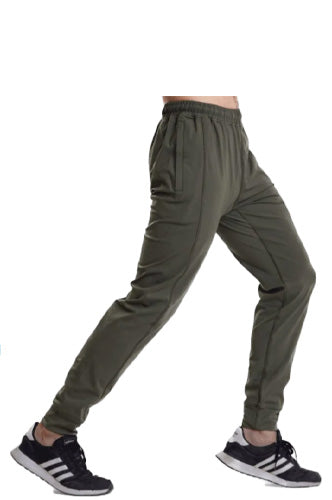 Charcoal Fitted Bottom-Olive