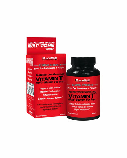Musclemeds Vitamin T, Multivitamin For Men | 90 Tablets