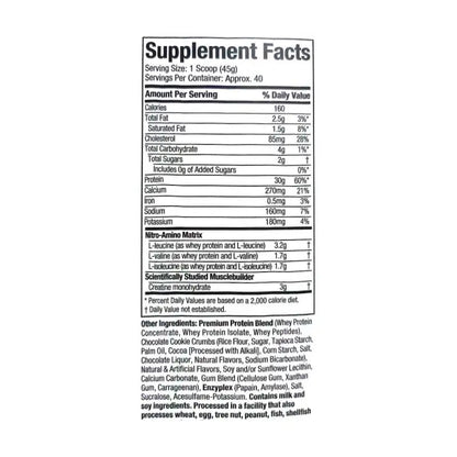 Muscletech Nitro Tech Whey Protein | 4Lbs