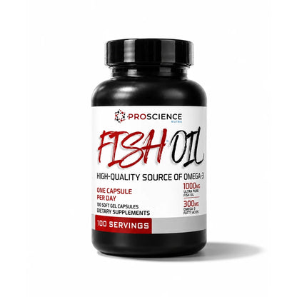 Proscience Fish Oil | High Quality Omega-3 | 100 Servings