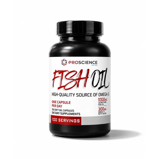 Proscience Fish Oil | High Quality Omega-3 | 100 Servings
