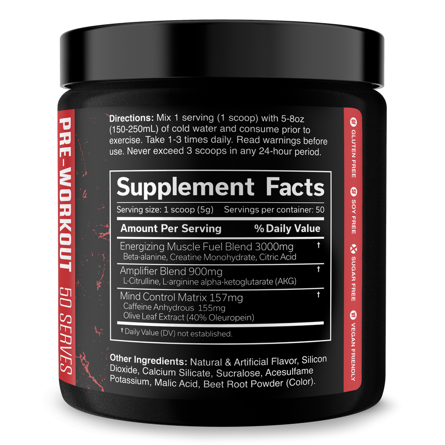 JNX Sports The Curse Pre-Workout